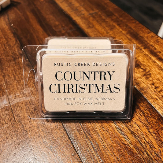 *Country Christmas* - Red Berry Balsam Wax Melt